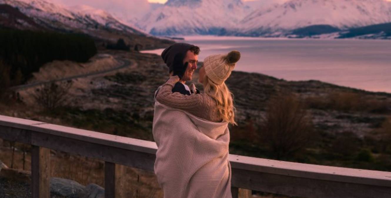 A perfect getaway for couples near Aoraki Mount Cook