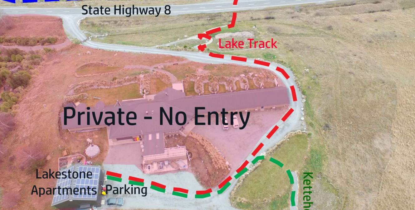 Lakestone Apartments map of walking and biking trails