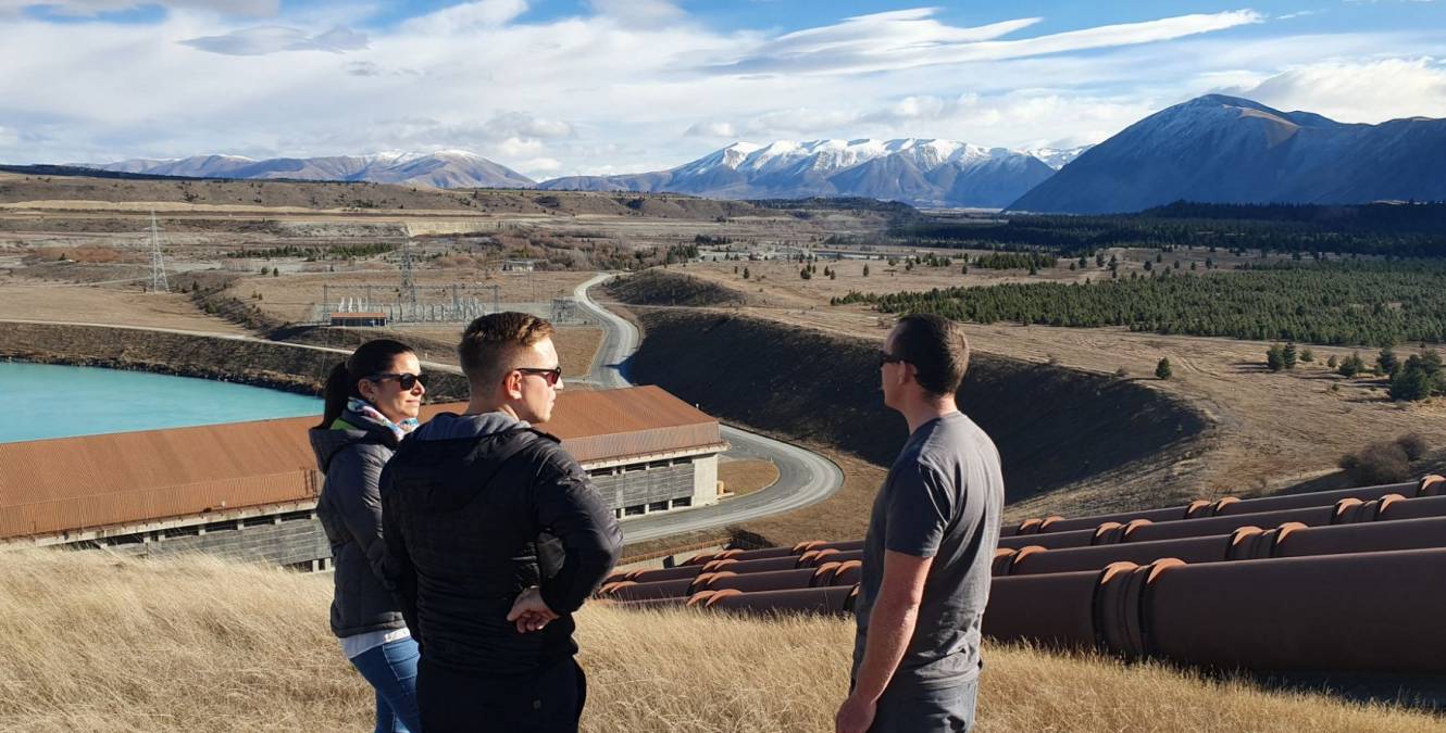 High Country Hydro Tour Ohau A power station