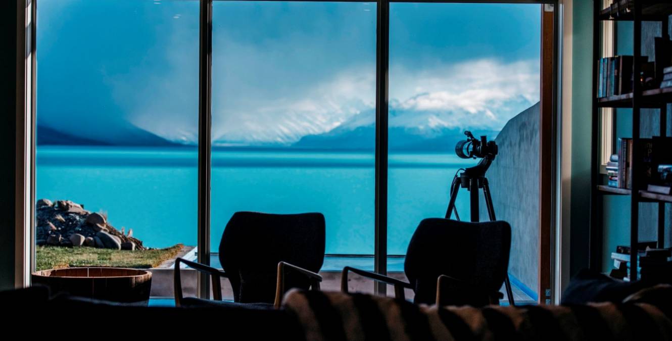 Lakestone Lodge view of the lake Pukaki