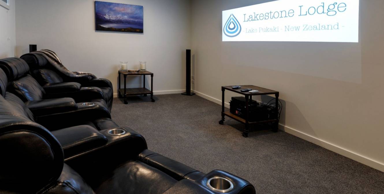 Lakestone Lodge Media Room