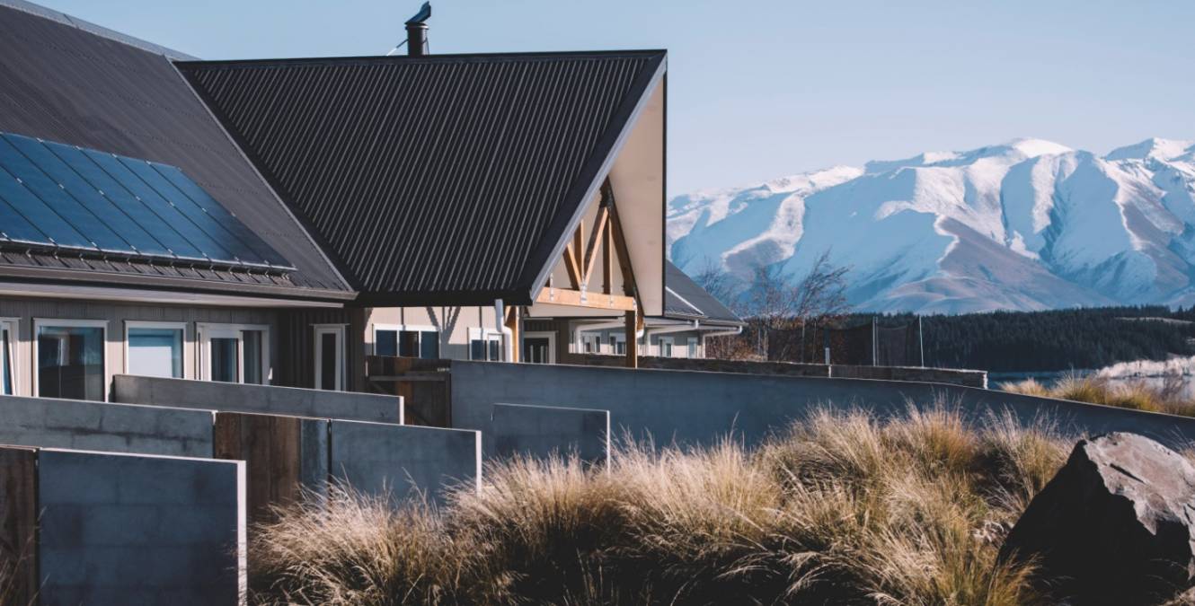 Solar powered off grid eco lodge